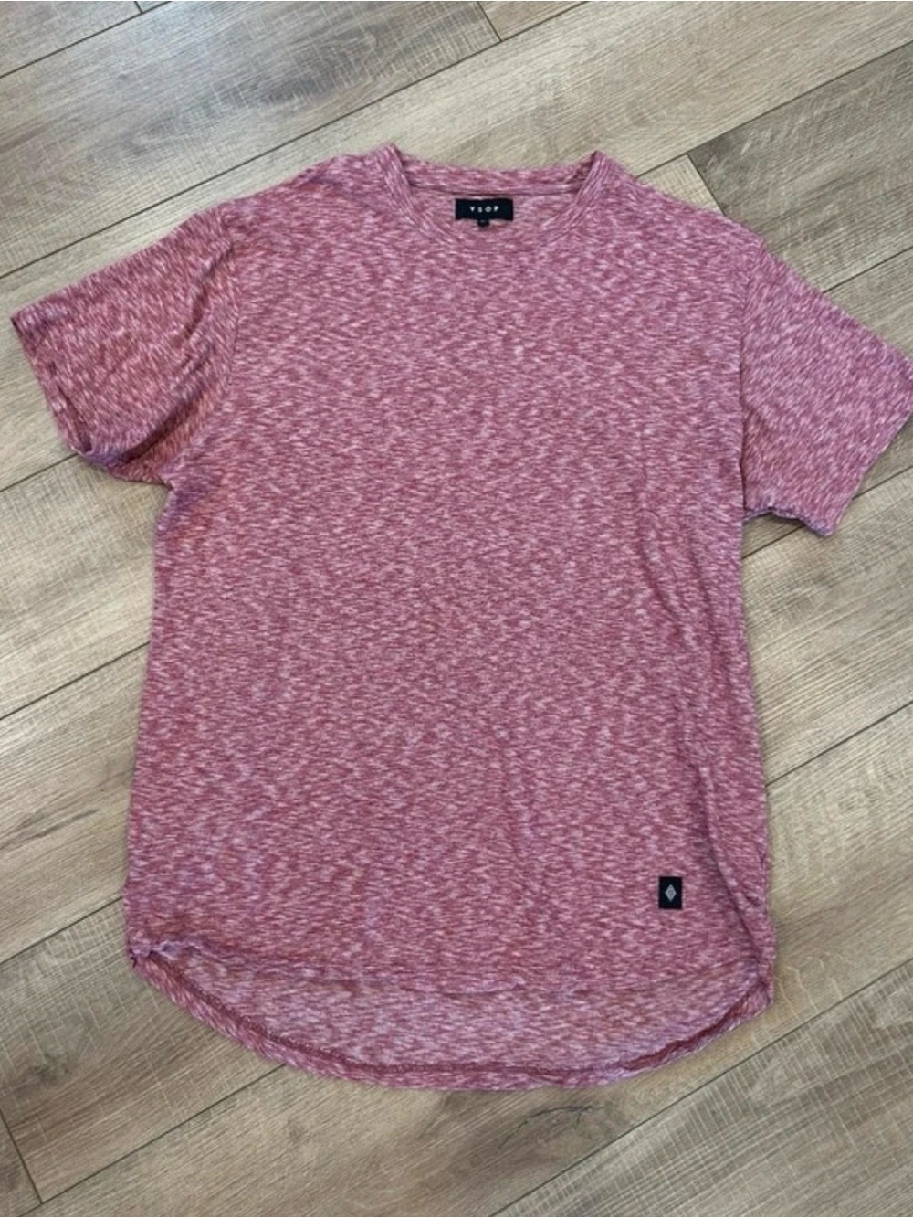 Men's Marled Rose Short Sleeve Crewneck Tee